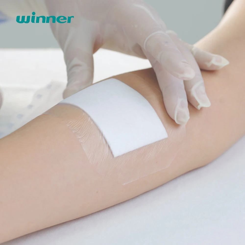 Winner medical waterproof transparent breathable Hypoallergenic adhesive bandage