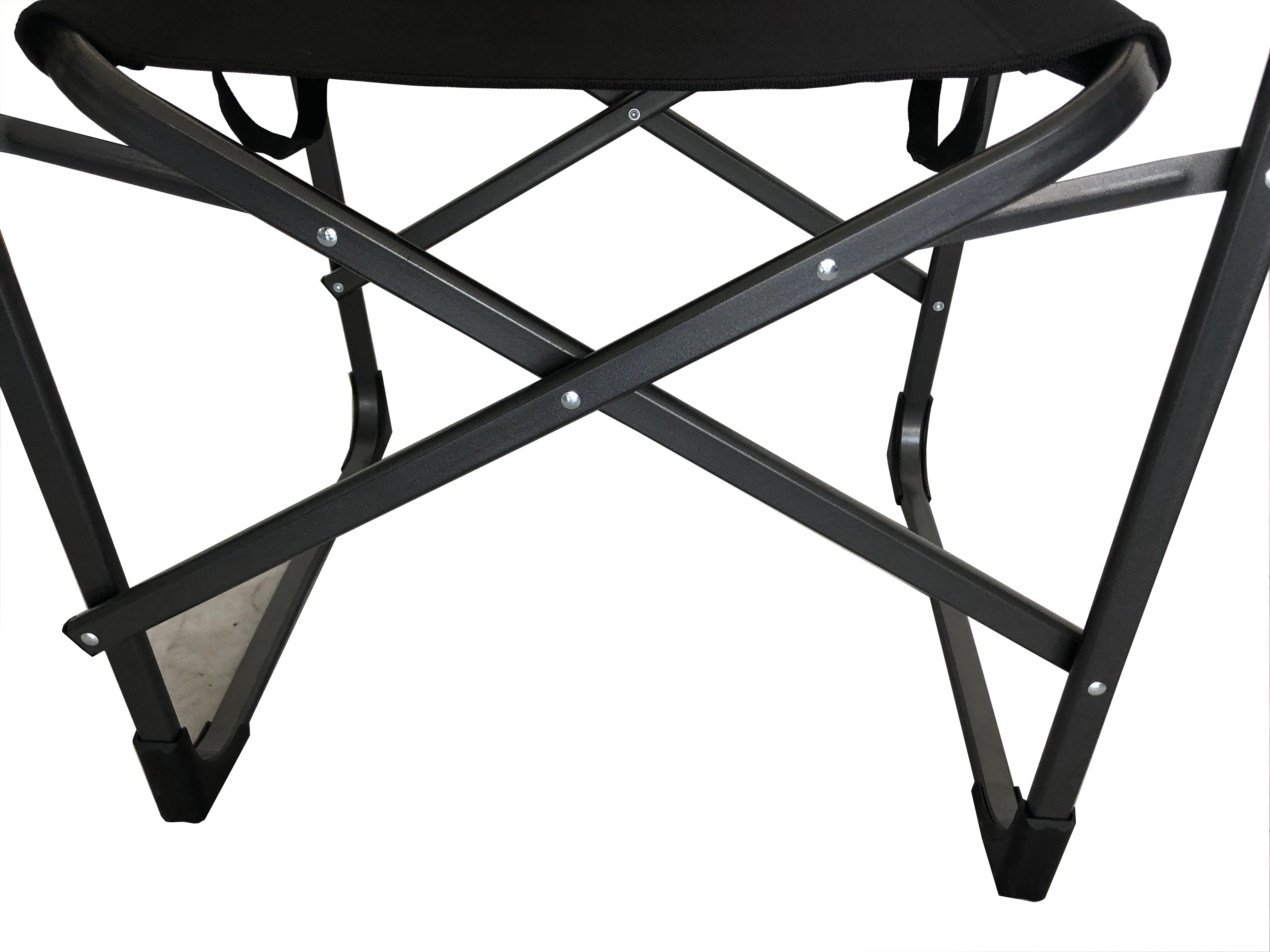 
oversize aluminum outdoor Portable Director Chair Lightweight Folding Camping arm Chairs with side table 