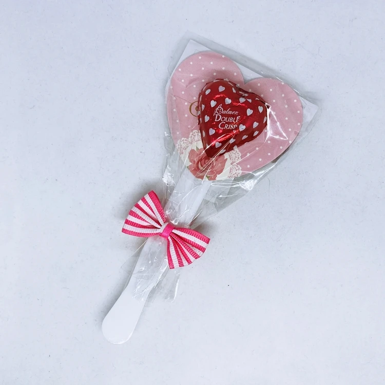 HEART BIT CHOCOLATE LOLLIPOP STICK CHOCO
