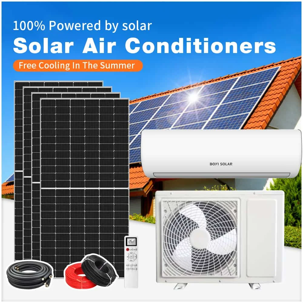 9000btu Wall Split Solar Powered air Condition Hyb Solar Energy air Conditioner Solar air Conditioner Price
