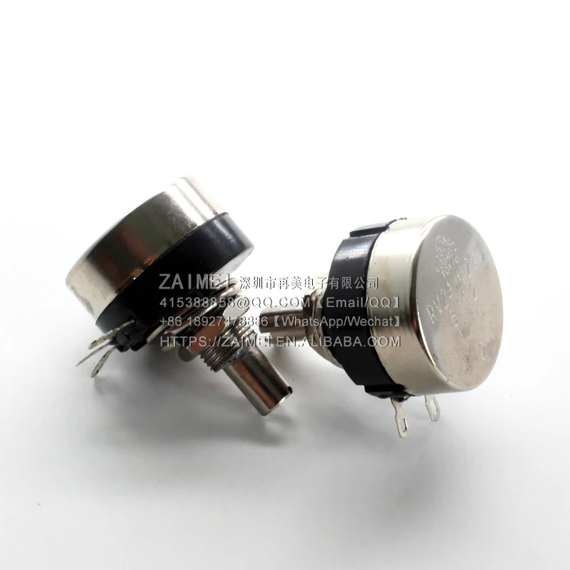 Single-turn carbon film potentiometer RV24YN20S B103 10K