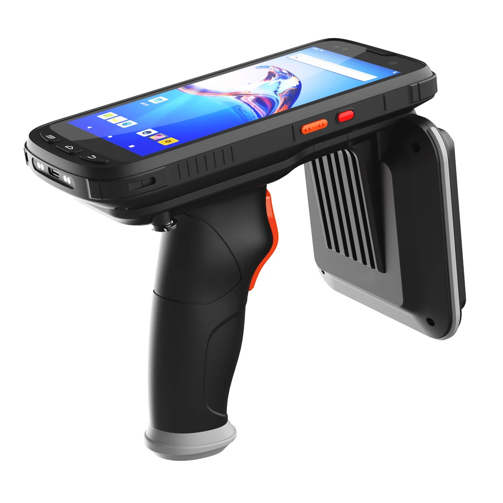 OCTA Android 10 long range rfid reader uhf pda handheld Data Terminal Barcode Scanner