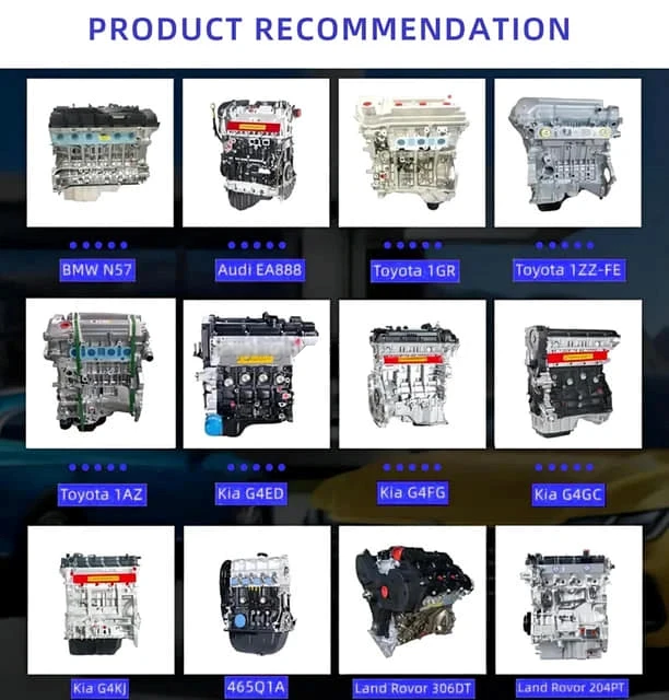 Engine Long Block Assembly Auto Parts 4d56 4d56t D4bb D4bh D4CB for Mitsubishi Hyundai