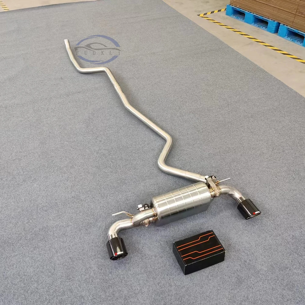 FUDKLi Loud Sound Stainless Valved Catback Exhaust for BMW 1 Series F20 F21 116i 118i 120i 125i exhaust