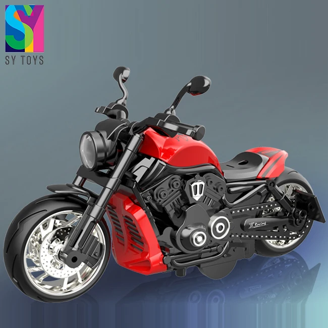 SY Diecast Model Car Zinc Alloy Metal Cars Toy Motorcycle For Kids