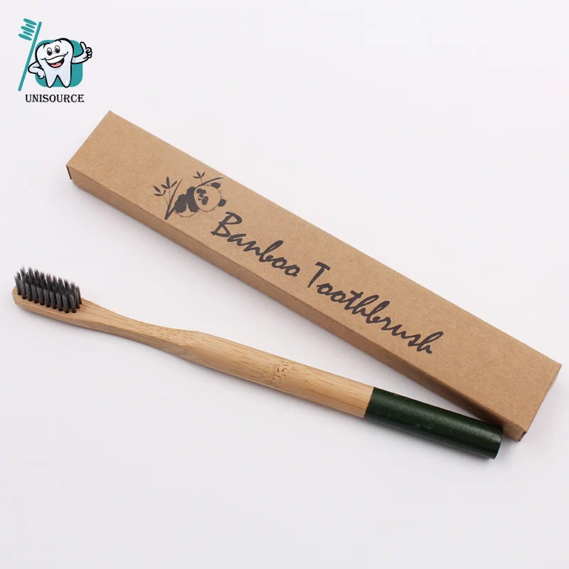 Original Ecological Eco Friendly Fancy Wholesale Custom Logo Wood Bamboo Toothbrush