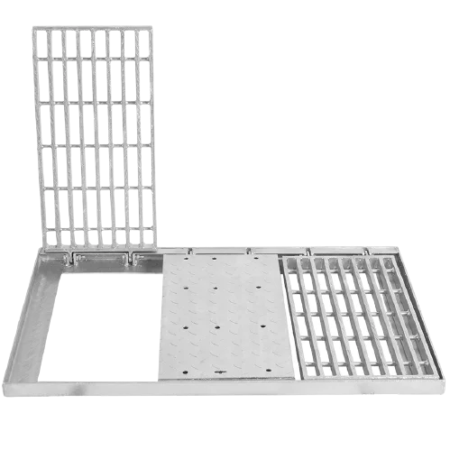 Hot Dip Galvanized Gully Cover Round Manhole Cover Drain Cover