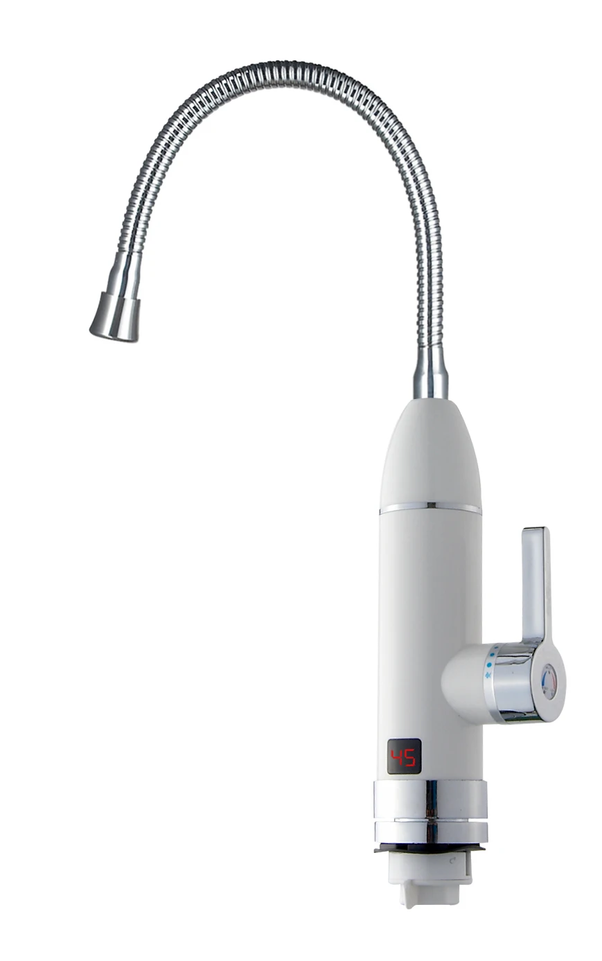 
New Style Instant Water Heater Faucet Stainless Steel Heating Tube Sink Faucet For Sale 