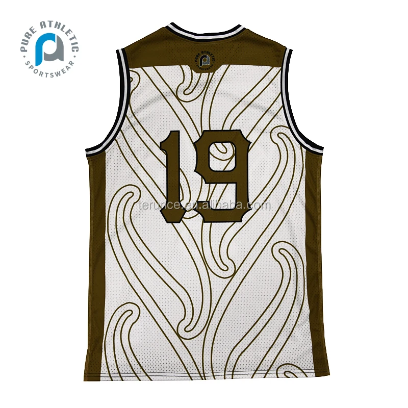 Pure 100% polyester  polynesian High Quality wholesale sublimation custom kiwis basketball shirts uniforms