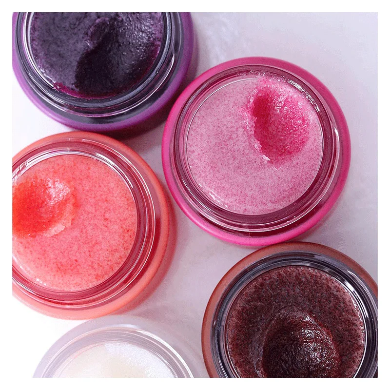 Private Labels Lips Care Removing Lips Dead Skin Moisturizing Exfoliating Lip Scrub