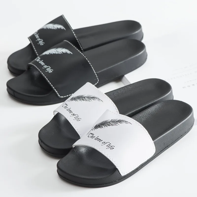 Unisex Sandals Simple style Adjust Strap Slide Sport Slip on EVA Slippers