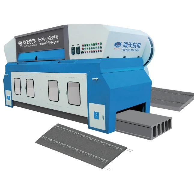 Prefab house of Concrete floor slab.roof  Panel/hollow core slab machine