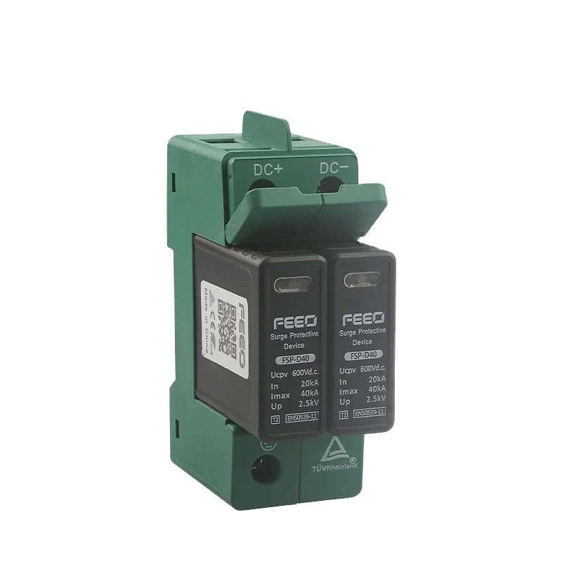 FEEO DC surge protection device  SPD 1000V Type 2 DC SPD for solar PV application