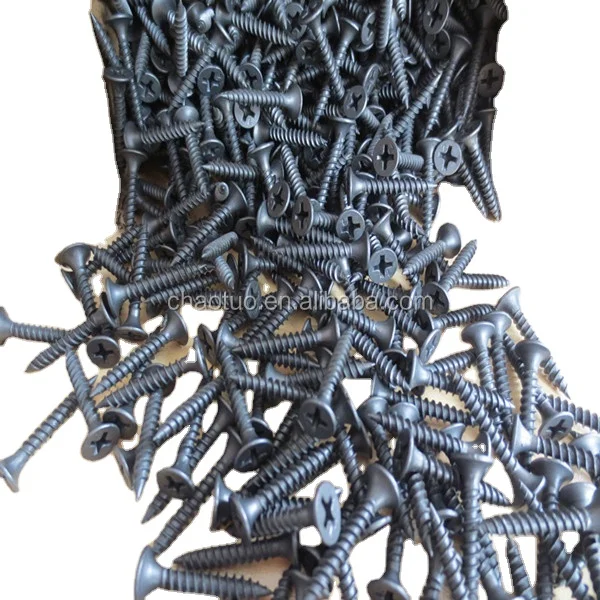 3.5*25 3.5*32 3.5*45  Black grey Phosphated  Drywall Screw