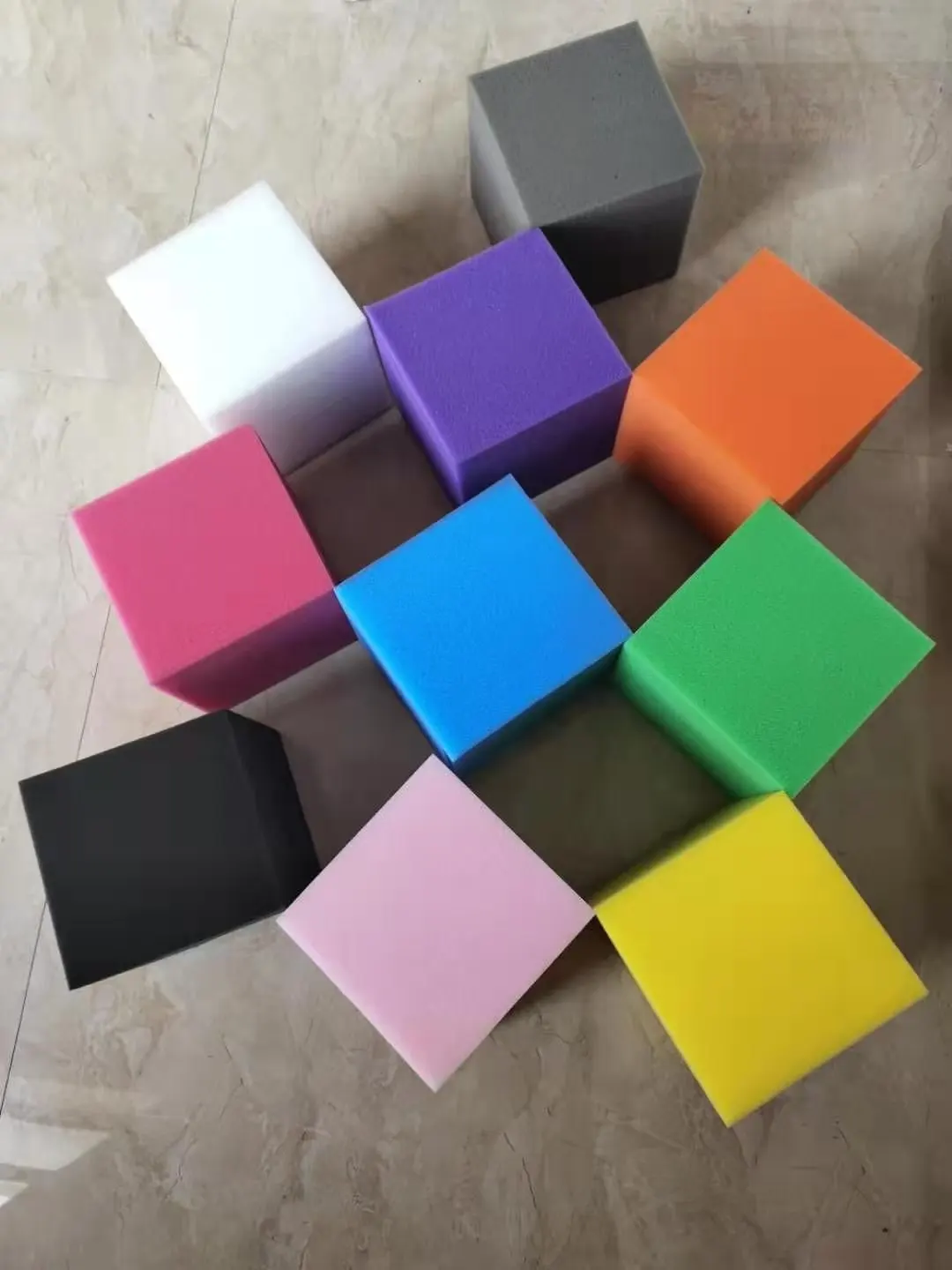 trampoline park ball pits foam cube
