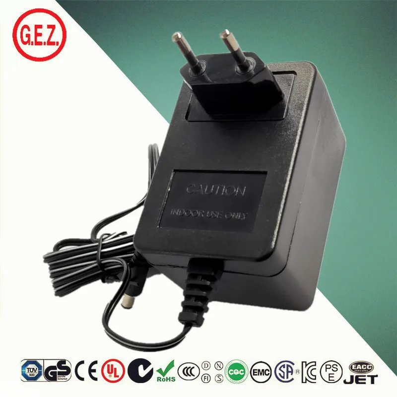 Universal AC To DC AC To AC EU UK Plug 12V 15V 24V 300mA 500mA 1000mA Linear Power Speaker Adapter