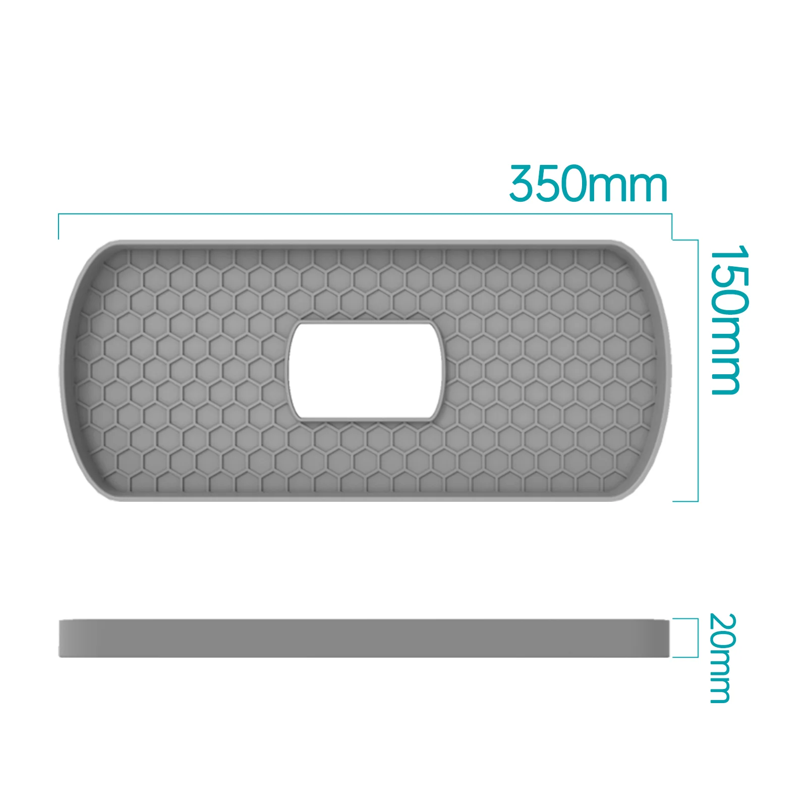 Toilet Tank Tray Silicone Floating Mat Single-Tier Standing Type Installation Bathhtub Rack Bath Table Bath Tray Tools Use