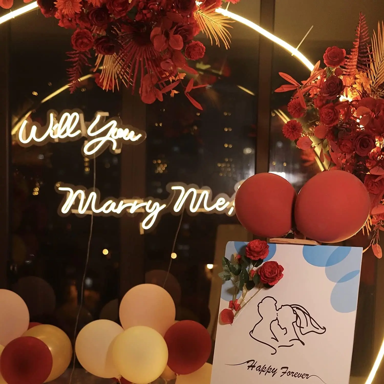 Free Design Usb Powered Enseigne Au Neon Waterproof Acrylic Led Lamp Art Neon Letters Heart Neon Sign