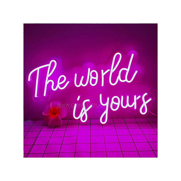 Free Drop Shipping Eye-Catching Letter Words Illuminated Advertising Store Logo Led Sign Wholesale Dtf Neon Printer for Home Bar