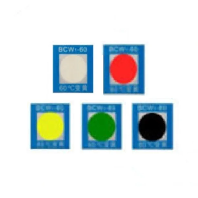 Any degree colorful temperature indicate sticker 360