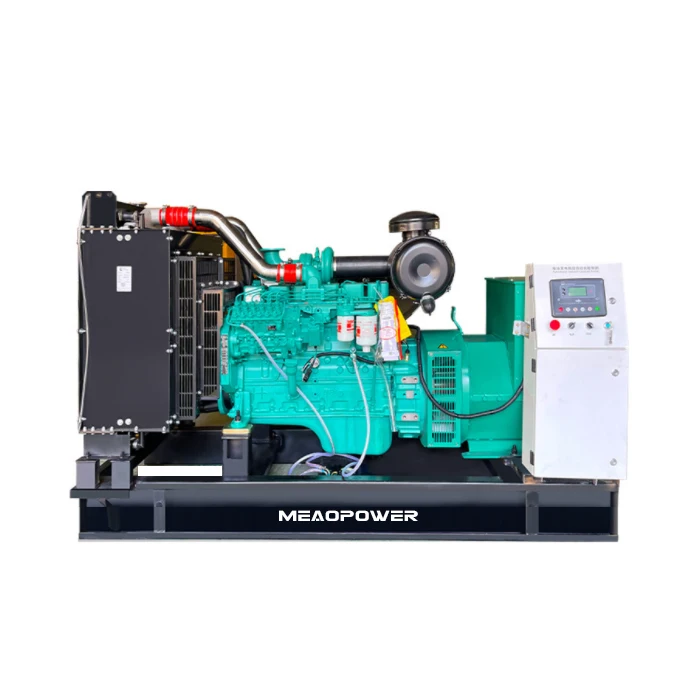 Rated power 60KW diesel generator set 400V/230V 3 phase Cummins engine  80KVA  silent genset