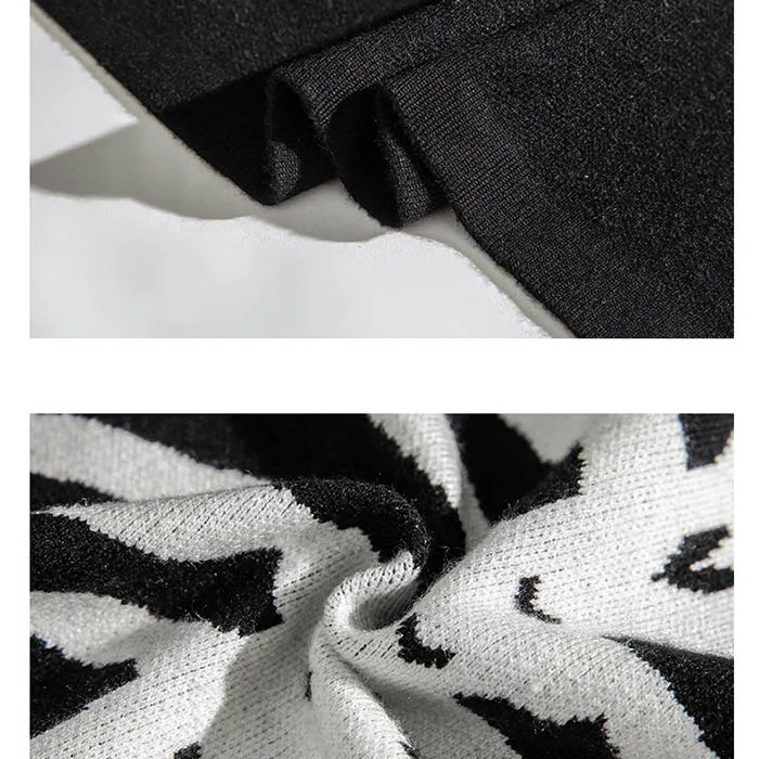 custom black plus size crochet knitted cotton autumn cardigan cashmere sweater