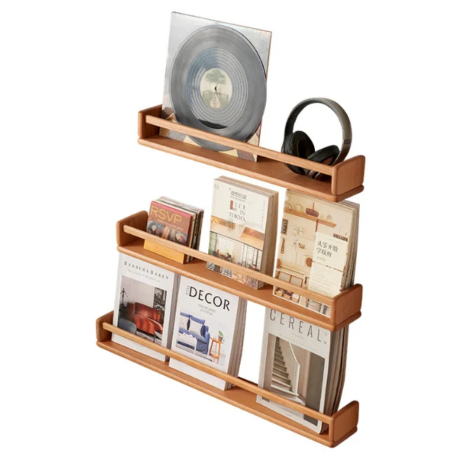 Rustic Natural Wood Floating Nursery Book Shelves Wall Book Shelves for Farmhouse Bathroom Kitchen Spice Rack,or Book Shelf