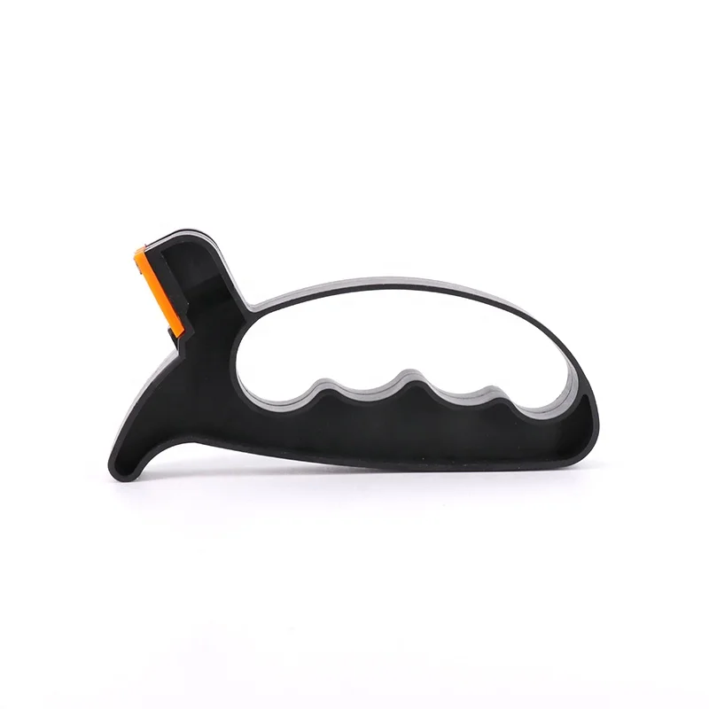 2 in 1 Professional Scissors Household Tungsten Carbide Knife Sharpener With Hand Guard