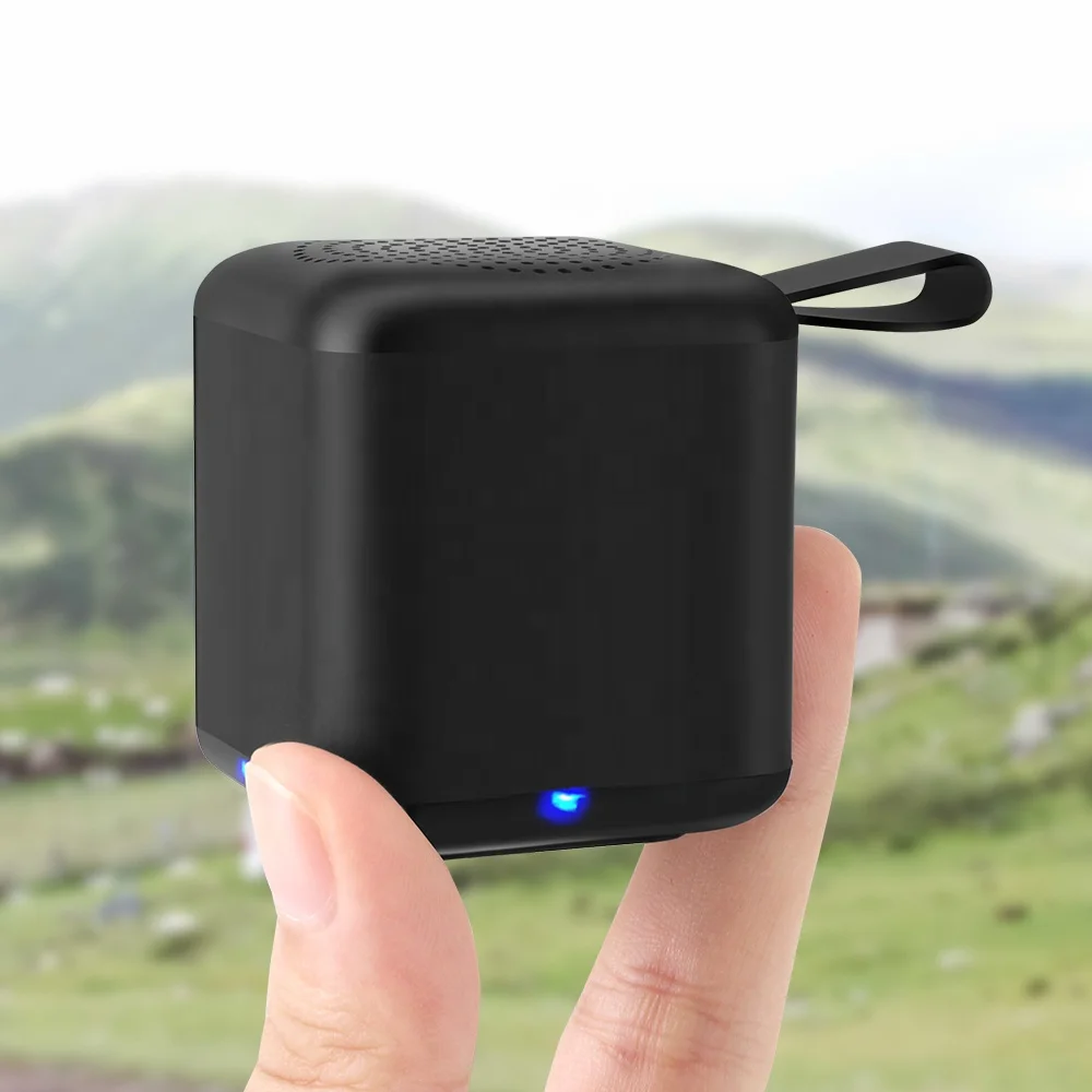 Custom Company Logo Merchandise Speaker Manufacturers For Mobile Phone Smartphone Mini Portable Speaker Outdoor