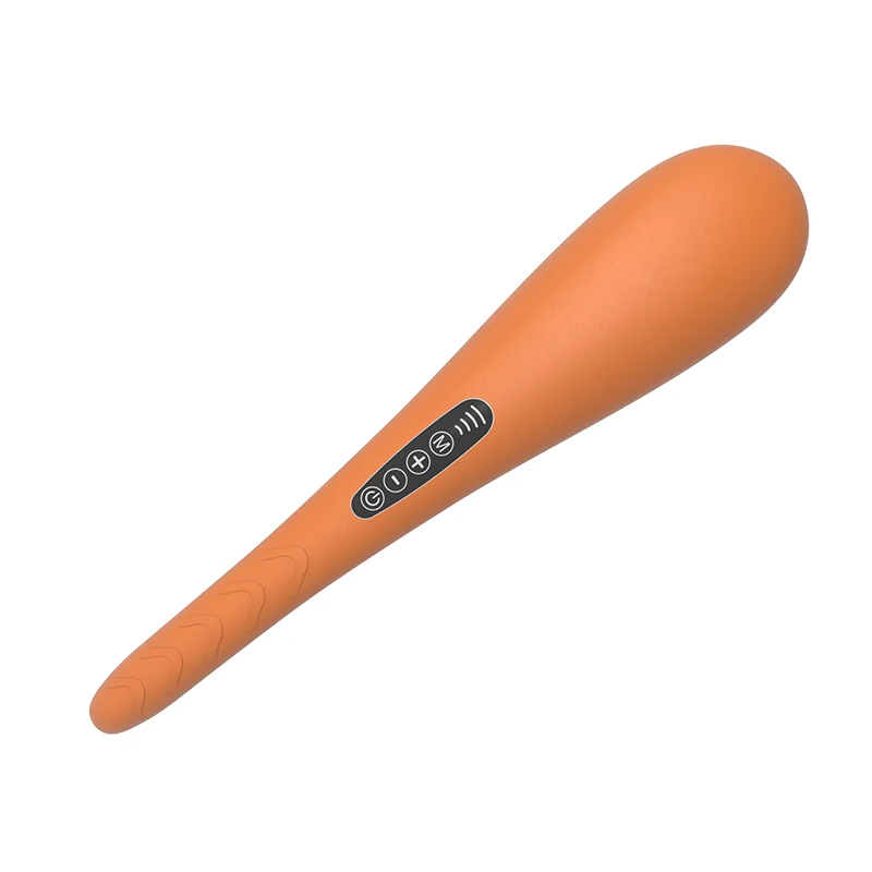 2019 Risentop H017 Body Massage hammer handheld hand  Relieve Ball Stick Pain Muscle Roller Back Massage Stick infrared dolphin