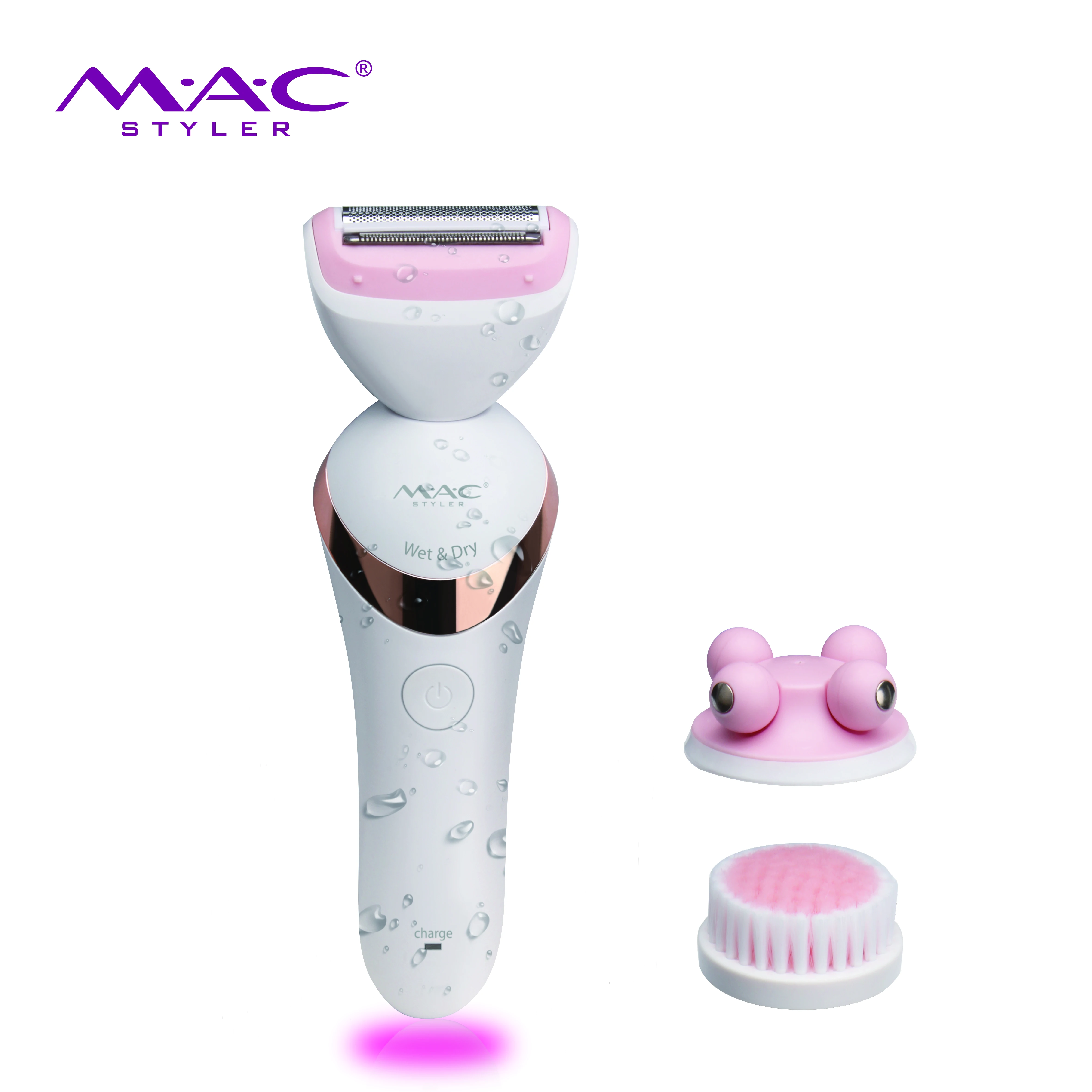 Custom Private Label Women Hair Remover Appliances Rechargeable Multi Function Painless Body Cleaner Safe Hair Remover