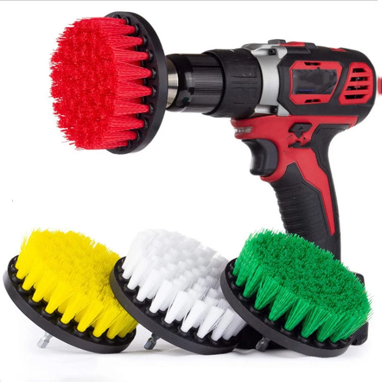 4 inch Electric Drill Brush for Kitchen Bathroom Bathtub Floor Electric Cleaning Brush
