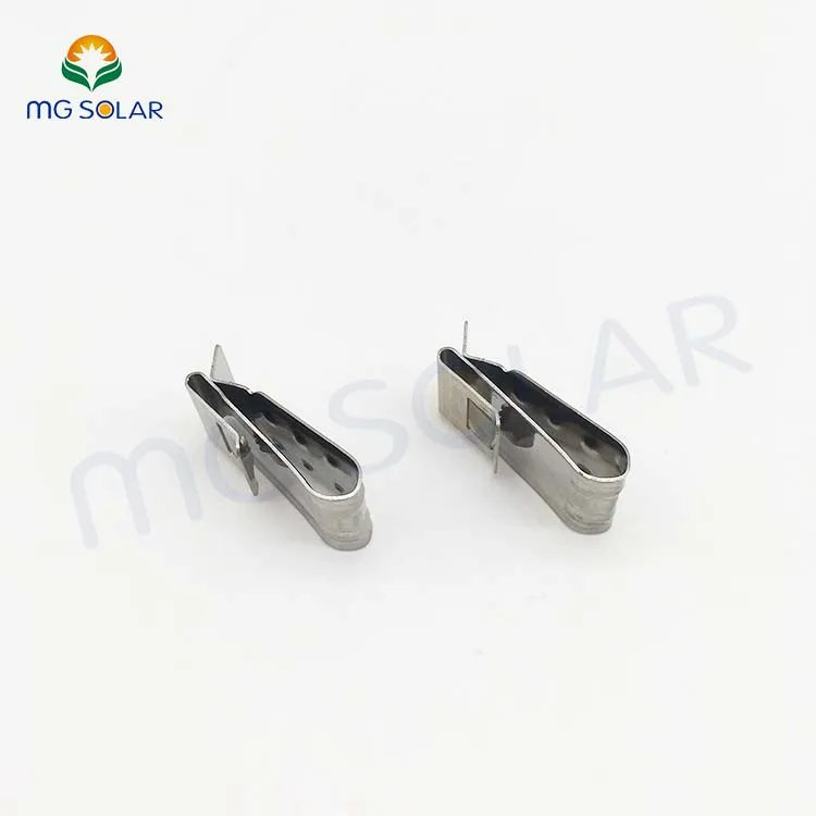 4 wire 304 stainless steel solar PV cable clips for solar cables Solar Panel Mounting  Cable Clips