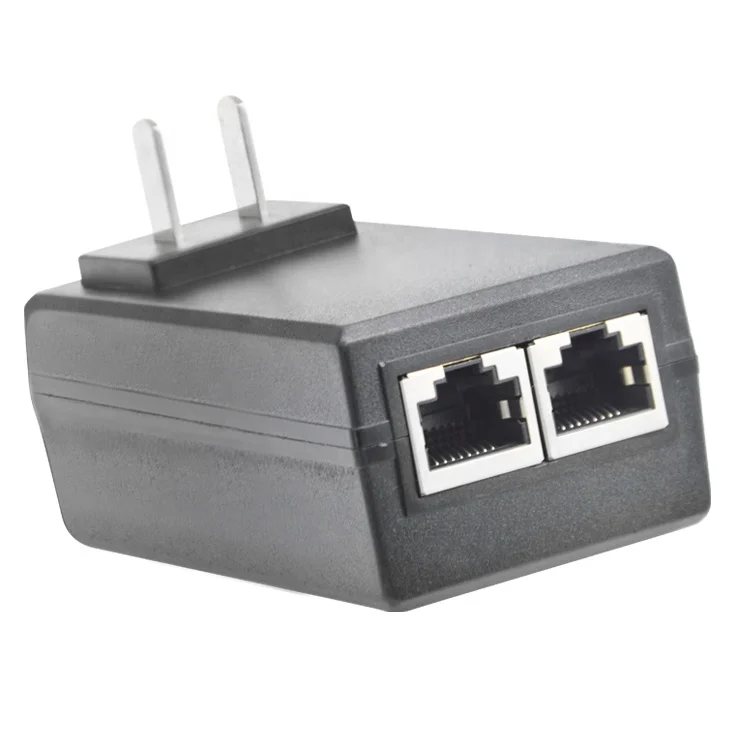 100-240V 50/60Hz Input 48V 05A POE Power Adapter For Switch Ethernet Ap Bridge Communication
