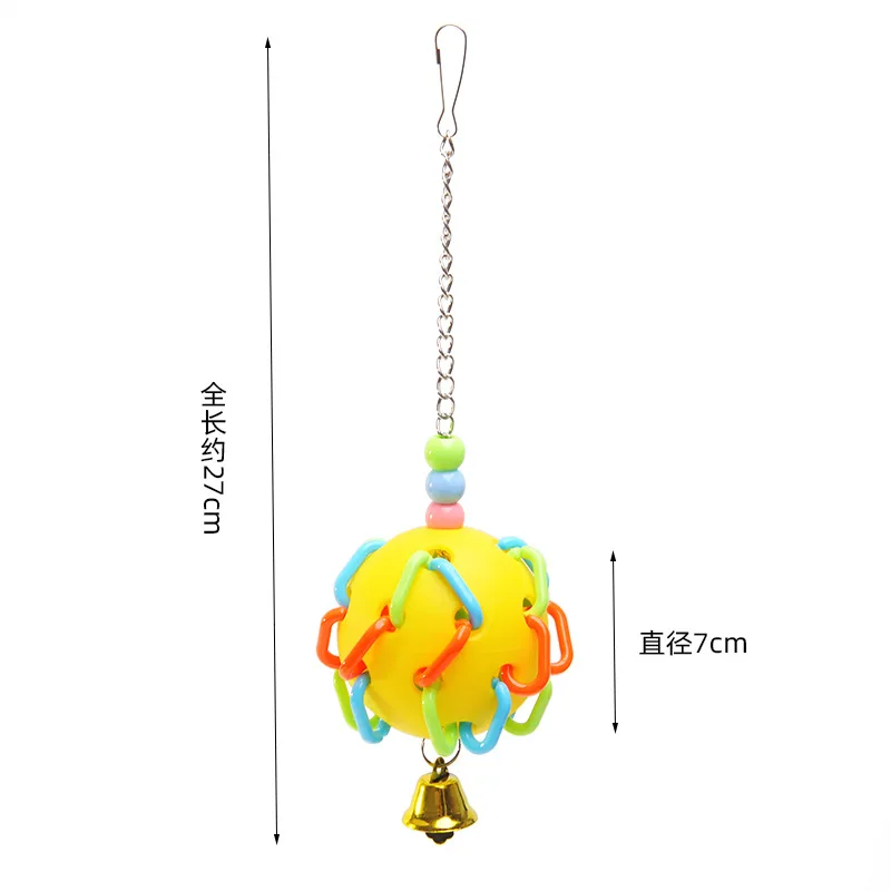 New Hot Selling Made in China Extra Large Plastic Bird Interactive Toys with Bells