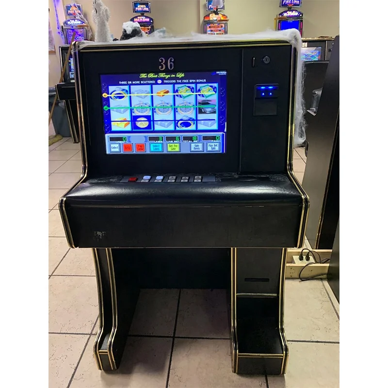 
HL008 Beautiful life game Material wood board slot game gambling casino slot machine cabinet With paper bill acceptor 