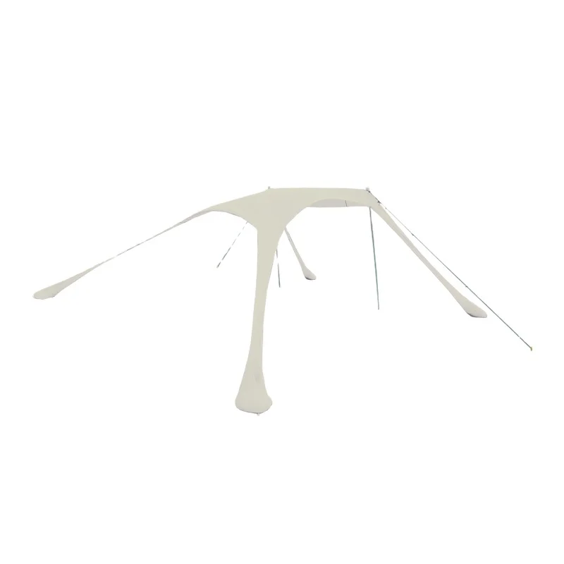 
Beach outdoor tent upf50+ with sand shovel ground pegs and stability poles beach tent shade outdoor tent beach sun shelter 