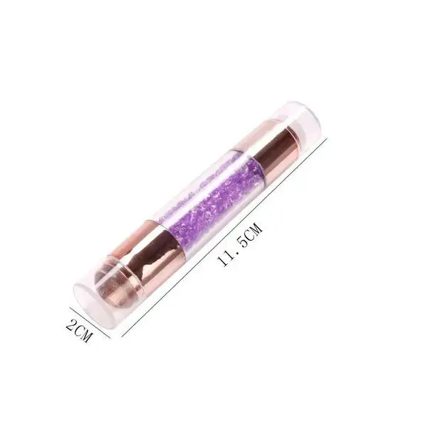 1 Pc Nail Stamp Double Silicone White Clear Stamp Nail Art Tool Nail Art Accessories