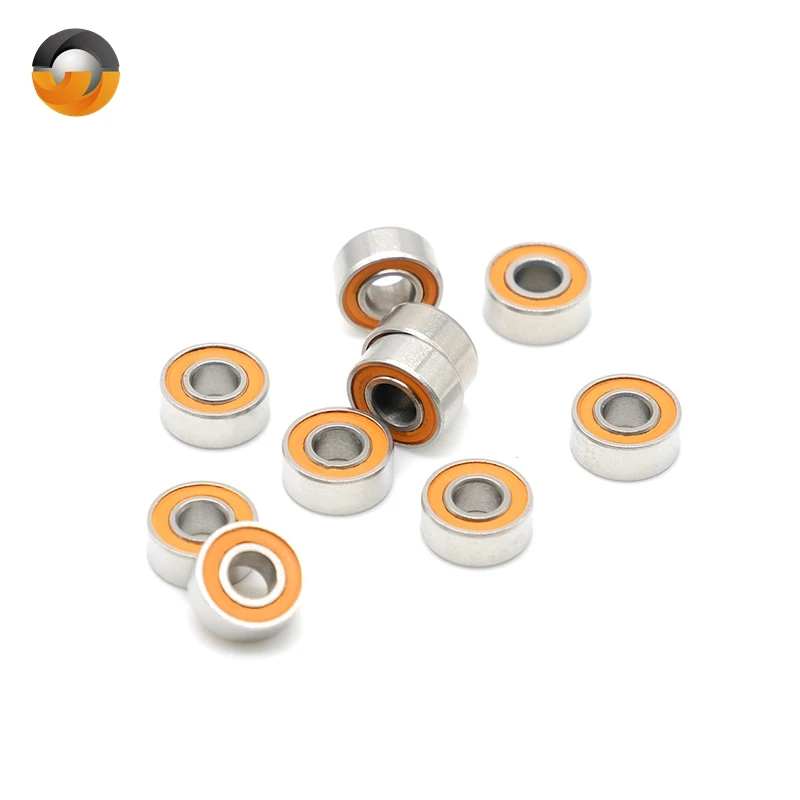 SMR128 2RS CB 8x12x3.5 mm Miniature Ball Bearing Stainless Steel Hybrid Fishing Reels Ceramic Bearing