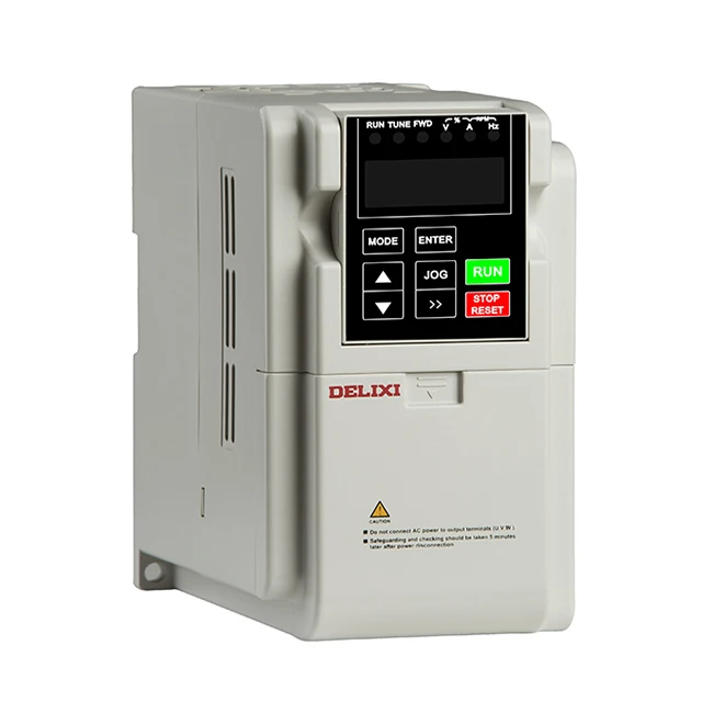 DELIXI Прямая продажа с фабрики 2.2KW 1.5HP 380V Инвертор постоянного тока в переменный Авто со слежением за максимальной точкой мощности VVF циркуляционный солнечный инвертор