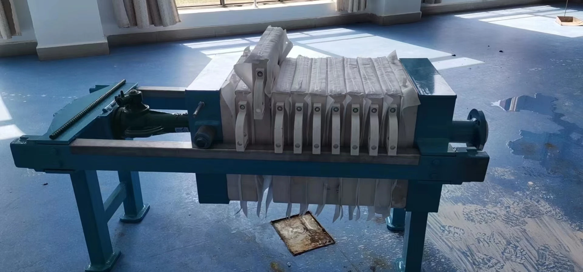 Manual Jack Chamber Filter Press for Sewage Treatment Filter Press Machine