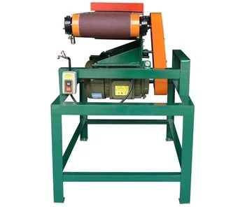 Surface grinding and polishing sandbelt machine
