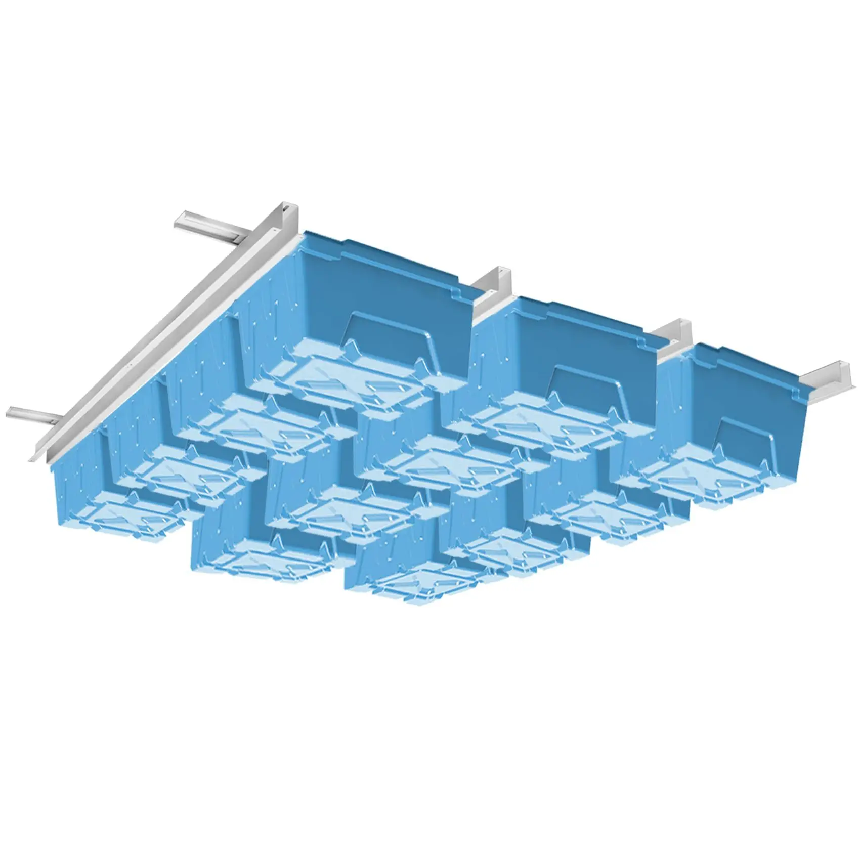 Стальная стойка для хранения в гараже