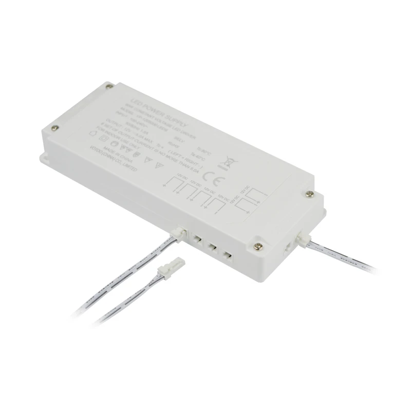 12V 24W snappy power supply Dupont distributor 6 way  for Germany led Christmas cabinet light