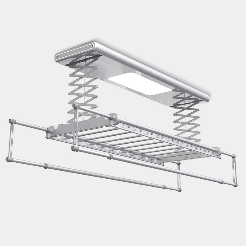 new arrival smart clothes hanger dryer rack automatic lifting & dropping laundry drying rack clothing rack folding clothes line