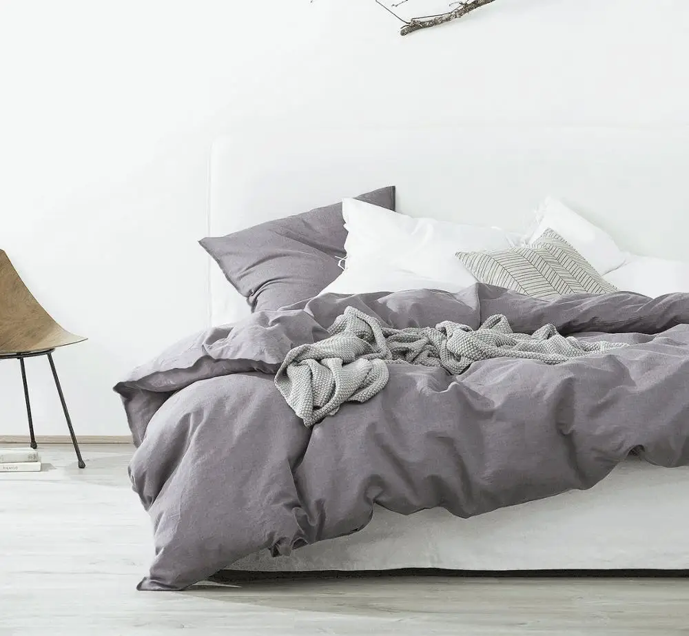 YINTEX New  Full Queen Size Bed Sheets Set Duvet Cover Bedspread Pillowcases 4pcs 100% Cotton Kids Bedding  Set