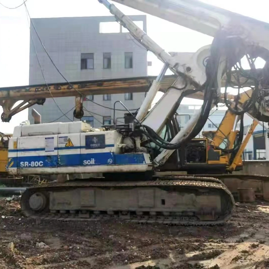 Soilmec SR-80C SR-70 SR-65 R-416 R-415 буровая установка вращательного бурения SOILMEC б/у SR-70 SR-65 SR-60 SR-40 SR-80 для бурения водяных скважин