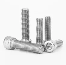 Low price DIN912 hot dip galvanized stainless steel m36 hex bolt 10.9 hexagon socket bolts