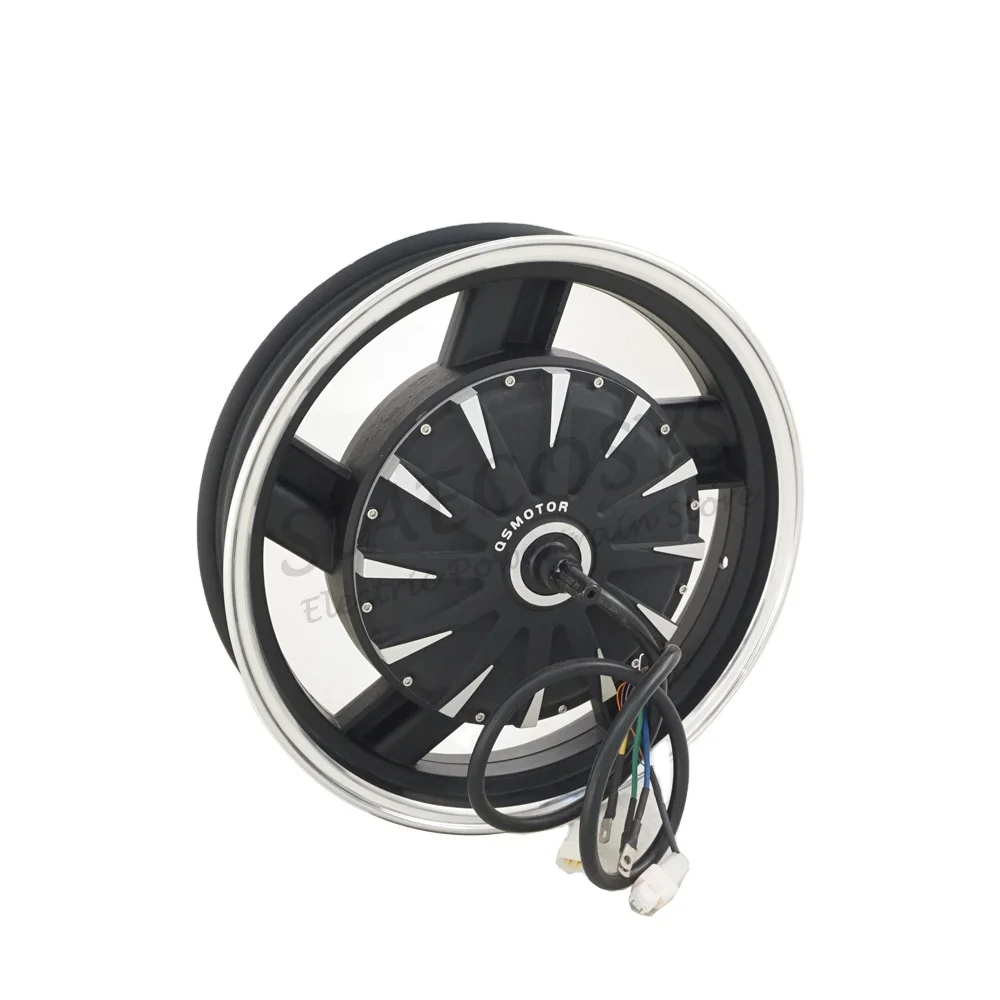 QS мотор 17*3 5 дюймов 3 кВт 260 40H V1 BLDC электрический скутер мотоцикл в ступице колеса Новый обновленный