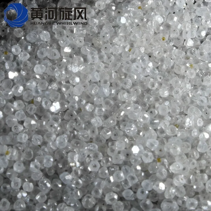 white yellow hpht CVD synthetic diamond uncut rough diamond industry diamond HENAN HUANGHE WHIRLWIND